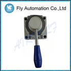 Rotary Style Hand Lever Valve 4HV330-10S Pneumatic Toggle Switch Direct Acting Type