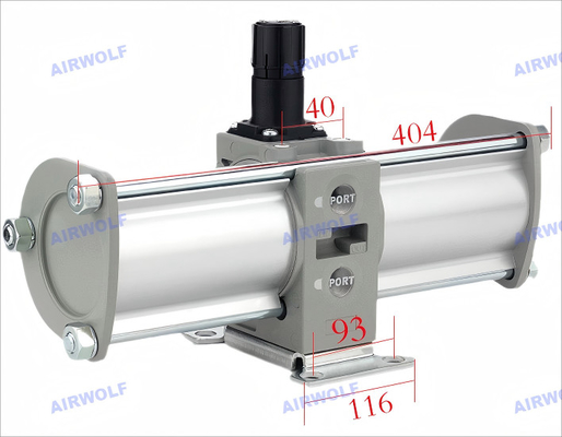 SMC VBA 2 Times VBA10A-02 VBA40A-04GN Pneumatic 1.6Mpa Booster Regulator