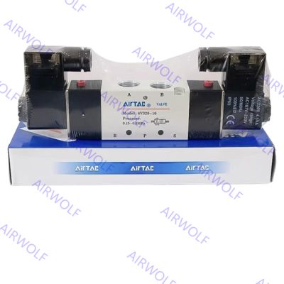 4V310-08/10, 4V320-08/10 AIRTAC 4V300 Series 5/2 way Electric Solenoid Valve 1/4", 3/8"