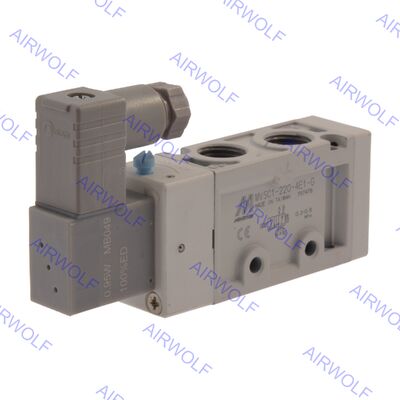 Mindman MVSC1-220-4E1 MVSC1-220-4E2 MVSC1-220-4E2C, P, R 5/3 way  5/2 way Solenoid Valve 1/8", 1/4"