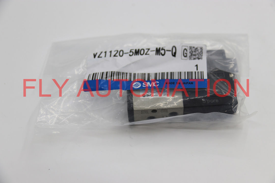 VZ1120-5MOZ-M5-Q VZ1000 Series Direct Pipe Type 4 Way Solenoid Valve Non Insert