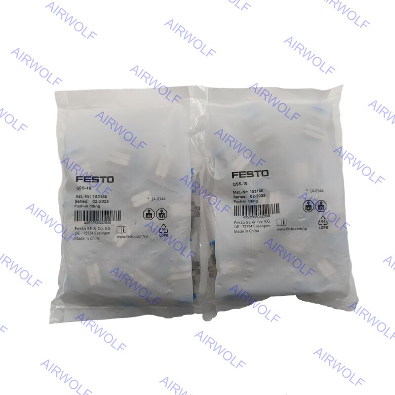 Festo QSS-8 QSS-8-50 QSS-10 QSS-10-50 QSS Series Push-in Fitting