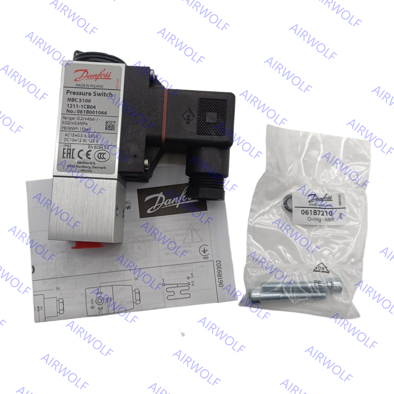 061B023366 061B023466 061B025066 DANFOSS Pressure Switch MBC5000/5100