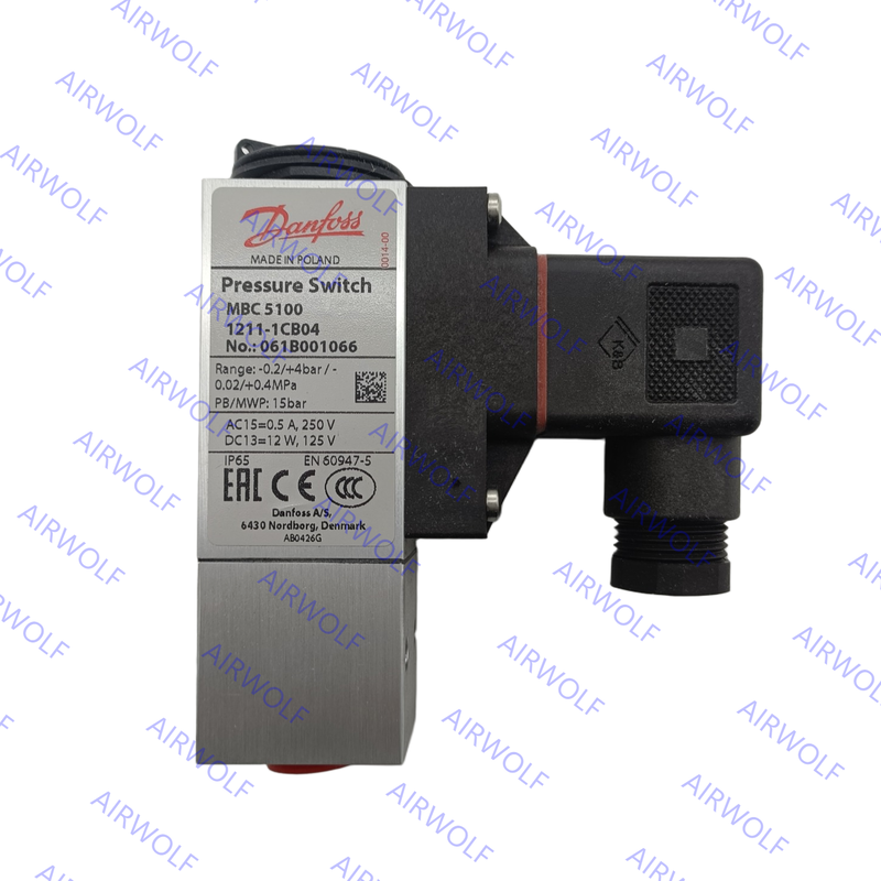DANFOSS 061B025166 061B025366 061B025666 Pressure Switch MBC5000/5100
