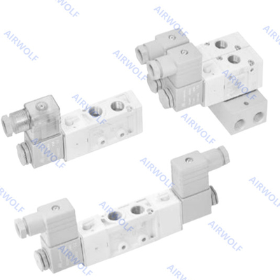 Mindman 5/2-drogowy 3/2-drogowy Aluminium DC24V AC220V AC110V DC12V MVSC-220-4E1 MVSC-220-4E2 MVSC-220-4E2-DC24-L