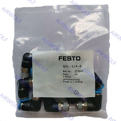 QSL-1/4-6 QSL-1/4-6-100 QSL-1/4-8 QSL-1/4-8-50 Festo QSL Seria L-Fit